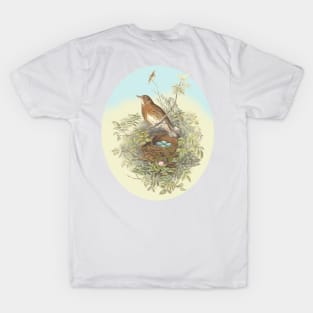 Singing Bird on The Nest T-Shirt